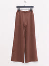 SWAYING 25 Early Autumn Knit Straight Casual Pants SW-SW25PF3B12C3-QZ Light Brown